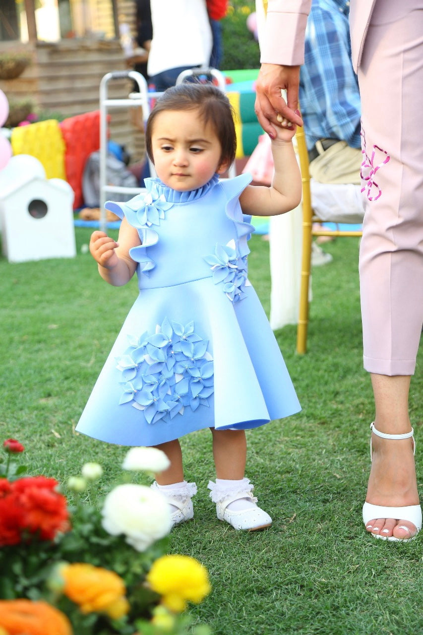Powder Blue Garden Dress