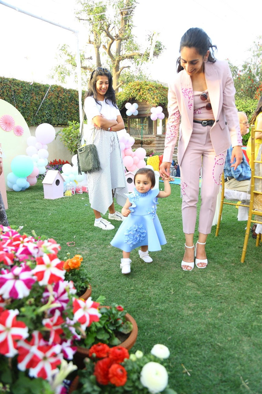 Powder Blue Garden Dress