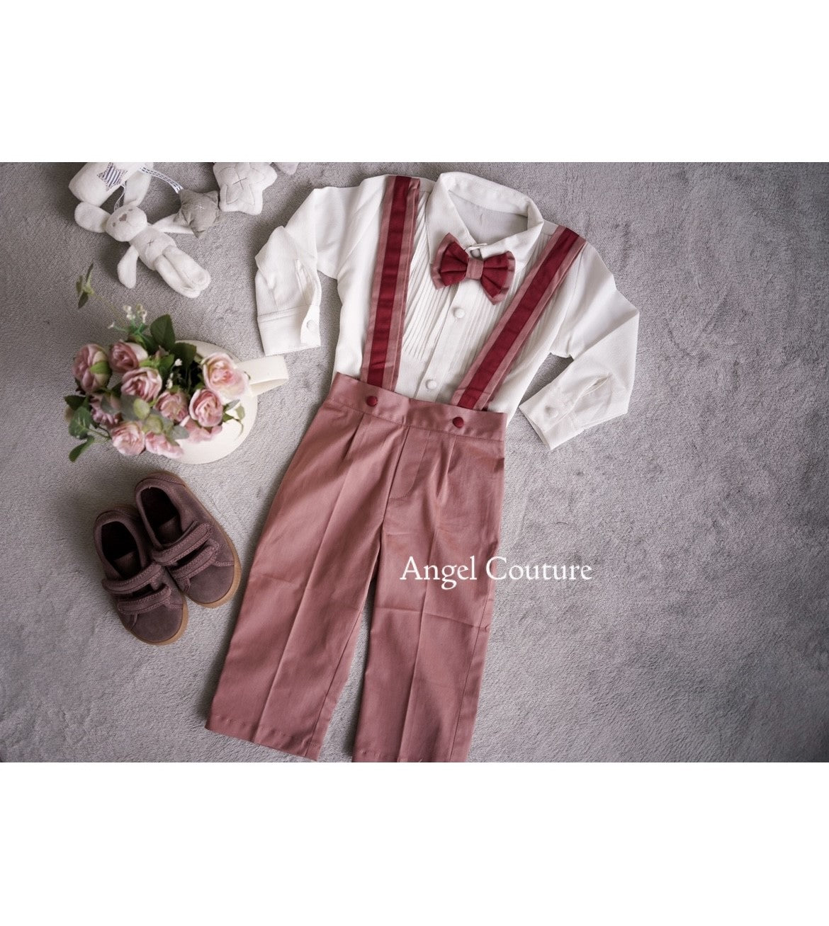Onion Pink Trouser Shirt Set