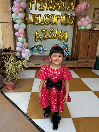Red Sequence Minnie Mouse Dress