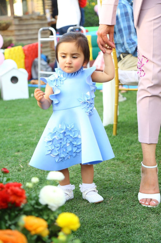 Powder Blue Garden Dress
