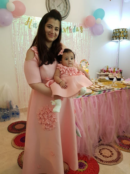 Baby Pink Garden Gown