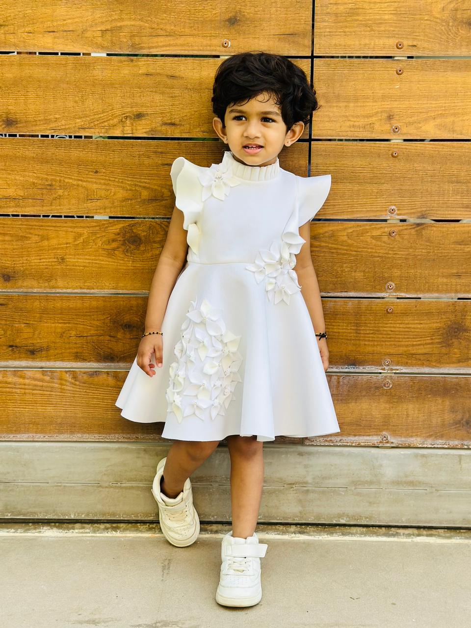 Ivory Garden Dress