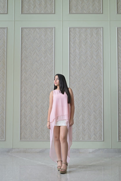 Baby Pink Over Lap Top
