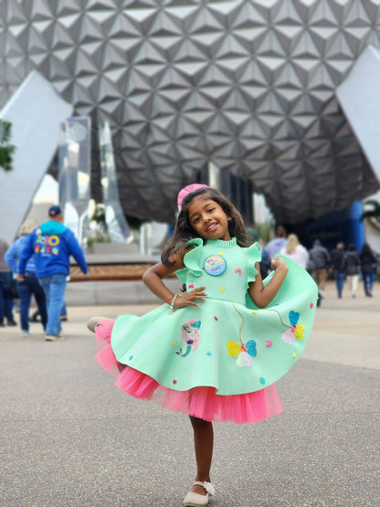Mint Green Mermaid Dress