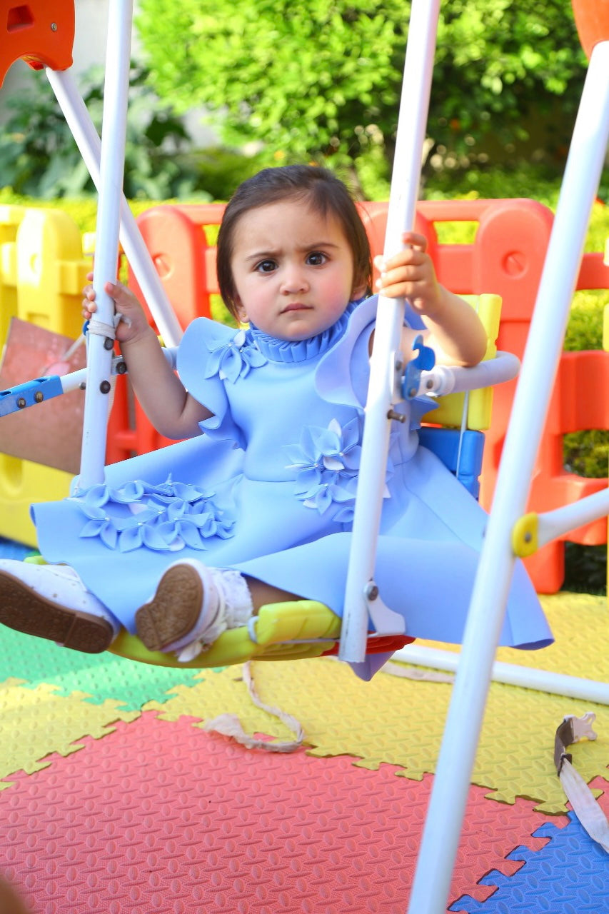 Powder Blue Garden Dress