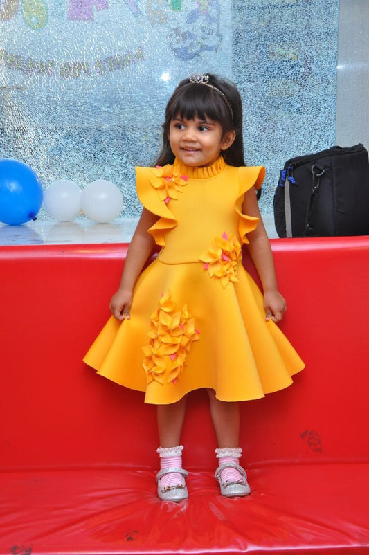 Yellow Garden Dress