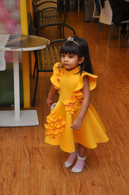 Yellow Garden Dress