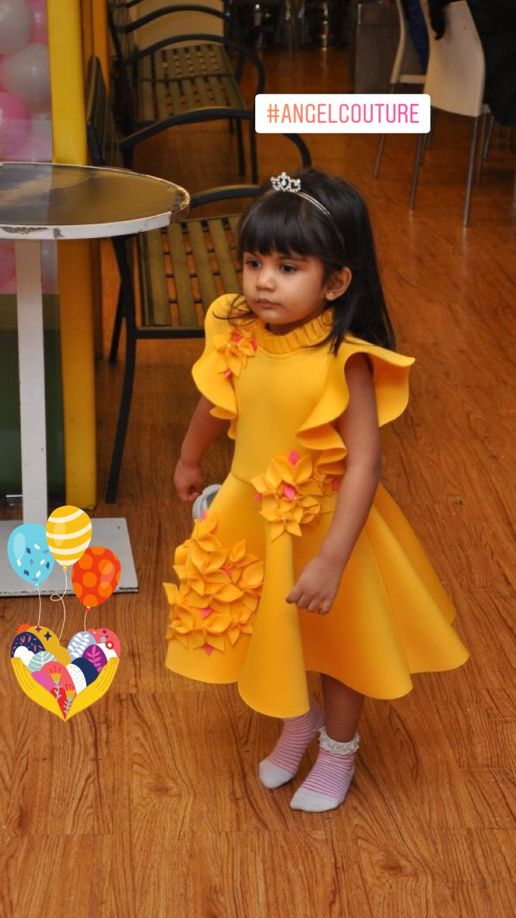 Yellow Garden Dress
