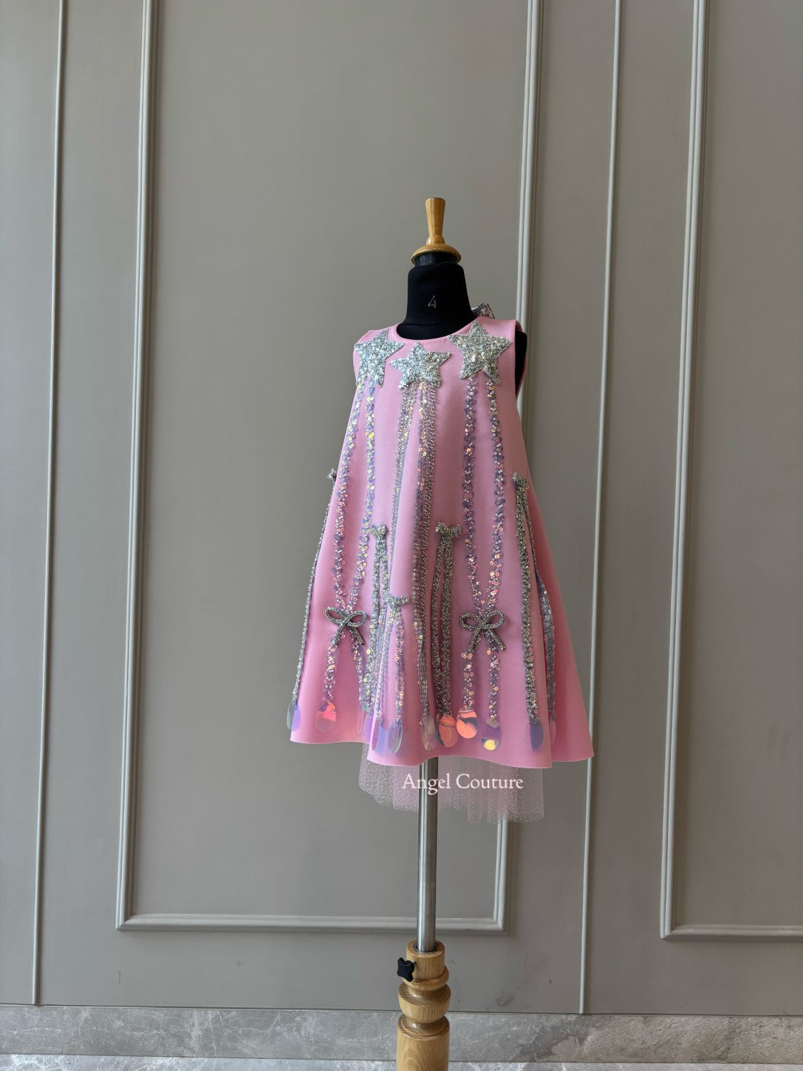 Baby Pink Shooting Stars Dress
