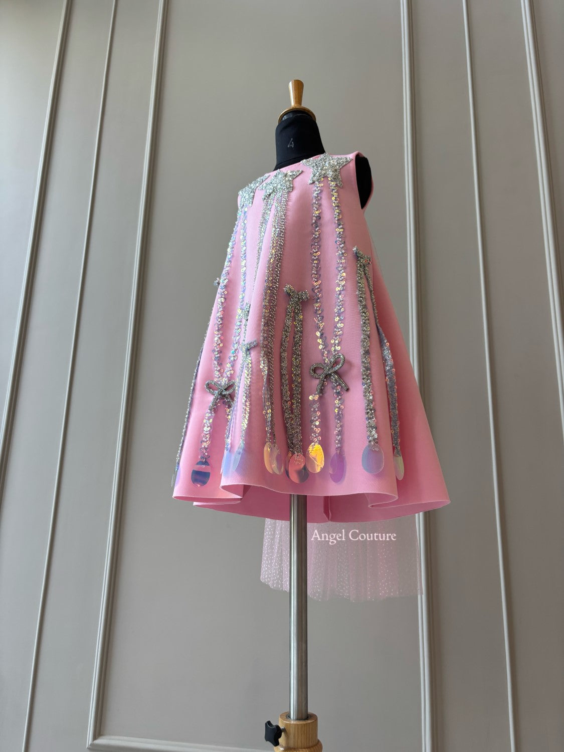 Baby Pink Shooting Stars Dress