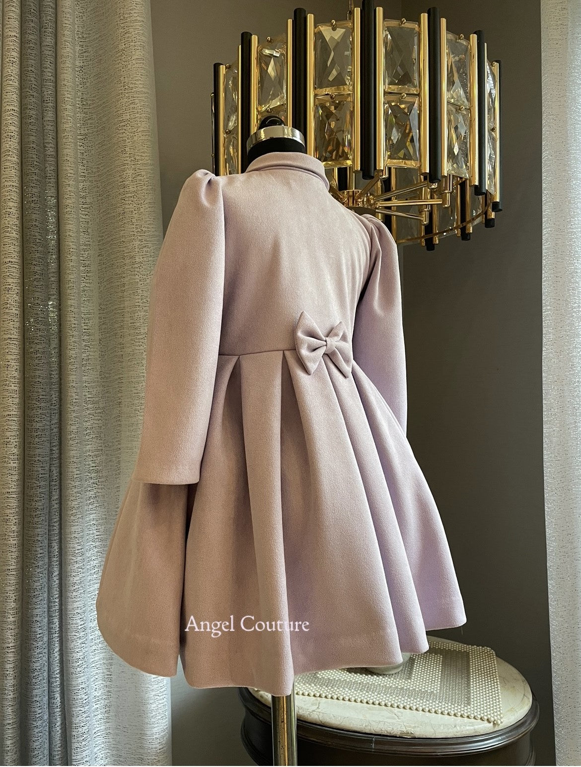 Lilac Coat Dress