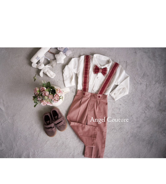 Onion Pink Trouser Shirt Set