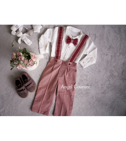 Onion Pink Trouser Shirt Set