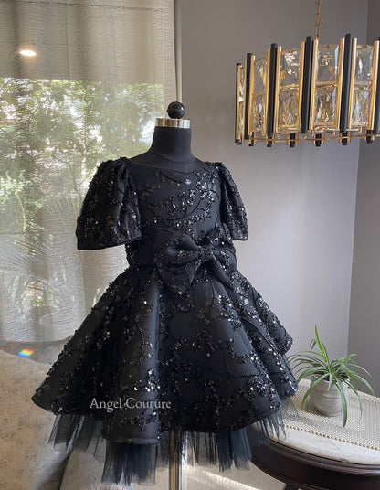 Black Cherry Blossom Dress