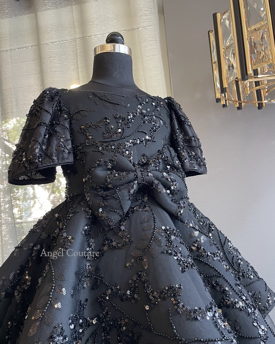 Black Cherry Blossom Dress