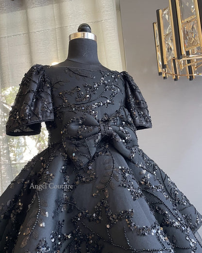 Black Cherry Blossom Dress