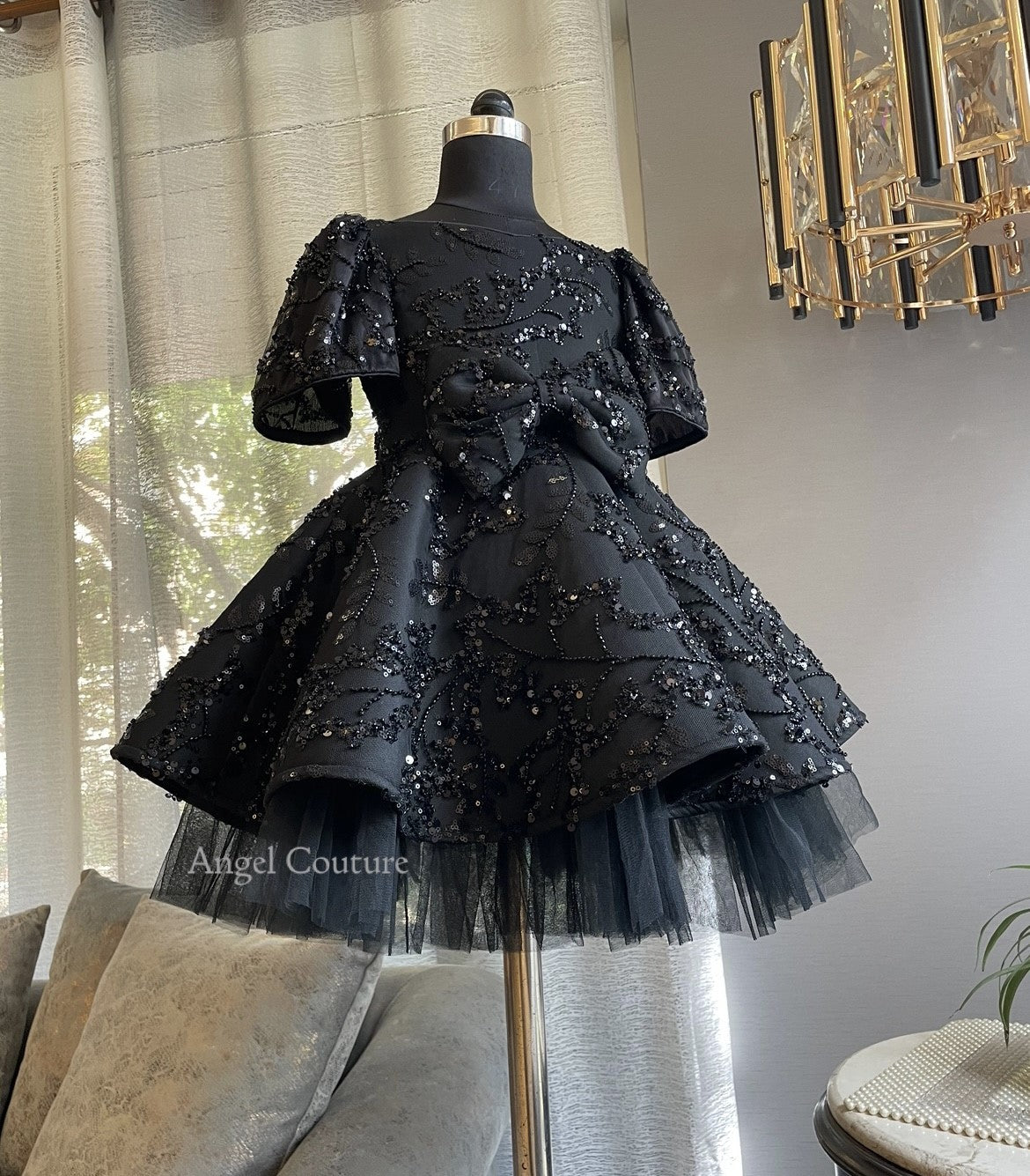 Black Cherry Blossom Dress