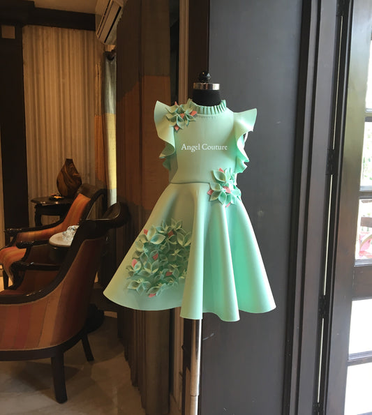 Mint Green Garden Dress