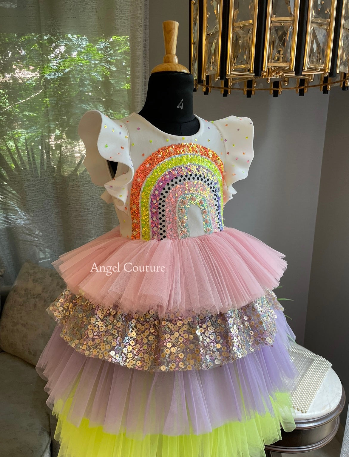Rainbow Multilayer Dress