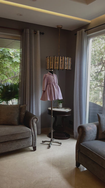 Lilac Coat Dress