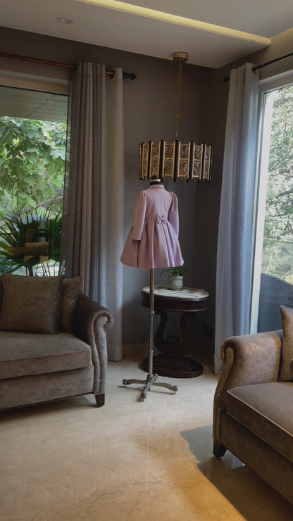 Lilac Coat Dress