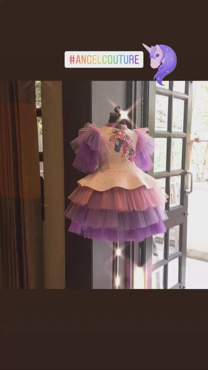 Ivory Royal Unicorn Dress